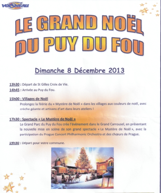 Le grand Noël du Puy du Fou