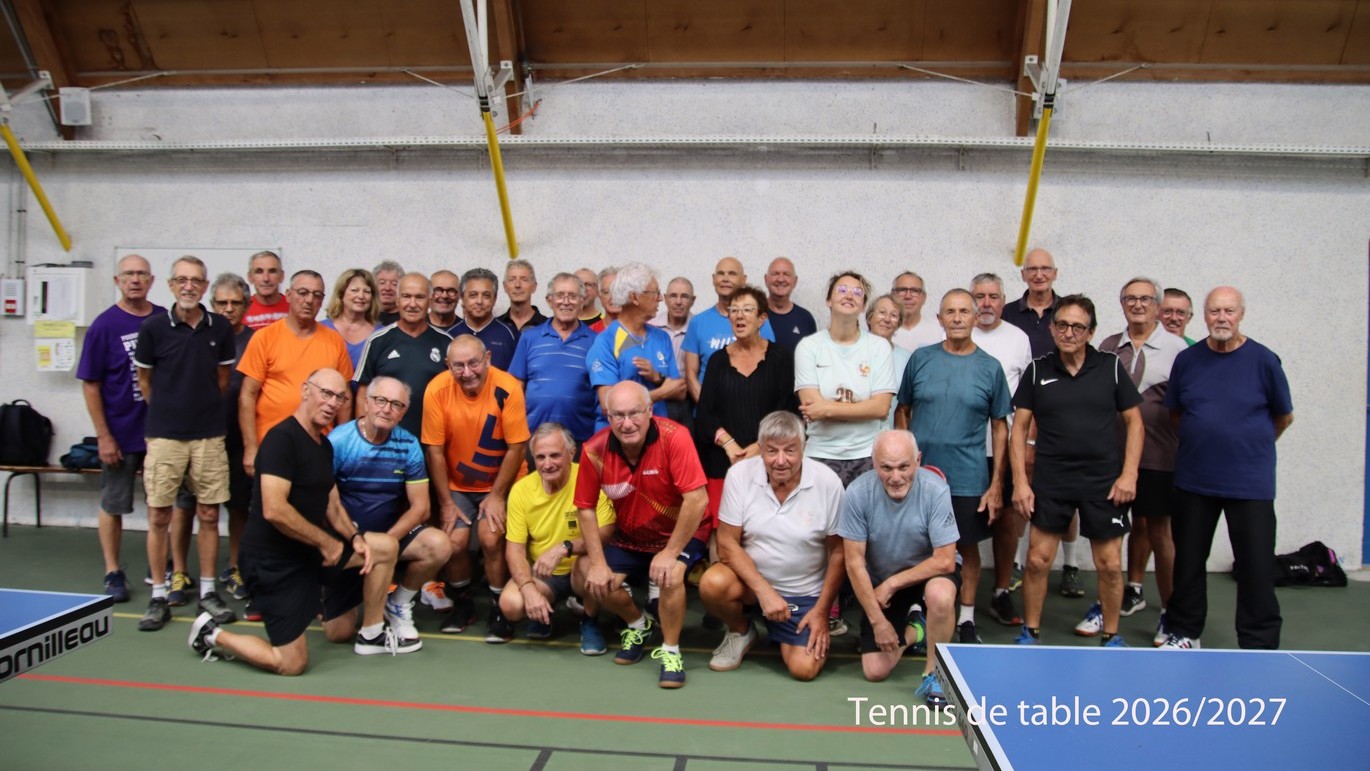 Tennis de table à Saint Gilles Croix de Vie 6 octobre 2026